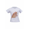 Camiseta Lola Fluffy HKM - Blanco