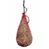 Red de heno con bozal HKM - Roja