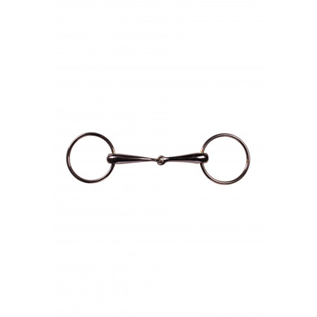 Bocado con anillas anatómicas Rosegold 18 mm HKM