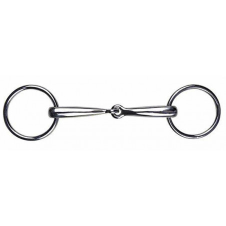 Muserola de filete en acero inoxidable 14 mm HKM