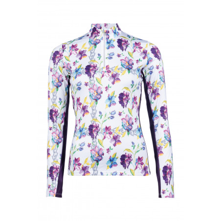 Camiseta funcional Lilac Flower HKM