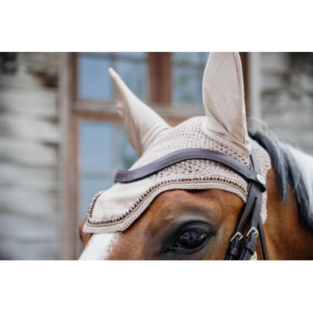 Bonete Wellington Terciopelo Perlas Kentucky