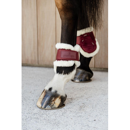 Protectores para menudillo caballos jóvenes Velvet borreguillo vegano Kentucky