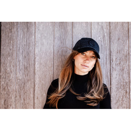 Gorra de béisbol con purpurina Kentucky