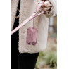Bolsa de bolsillo para excrementos Velvet Kentucky - Rosa viejo