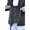 Chaqueta Airsafe Silver Privilège Equitation mujer - Negro