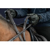 Riendas Hunter 5/8 Con 7 Topes D Collection by Dy'on - Negro