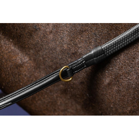 Riendas Howlett de goma 1/2 con 7 pasadores D Collection by Dy'on