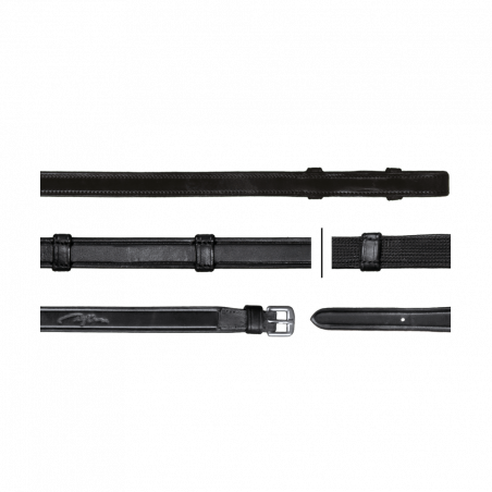 Riendas Hunter Grip con 7 topes 5/8 (sin stopper) Dy'on