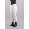 Pantalones de montar Euro-Star Arista Fashion Diamond FullGrip - Blanco