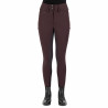 Pantalón de equitación Euro-star Aurelia Diamond FullGrip - Rosa negra
