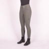 Pantalón de equitación Euro-star Indigo Glam FullGrip - Gris ruleta