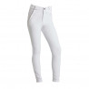 Pantalón Kingsland Classic KLkaden con refuerzos Junior niño - Blanco