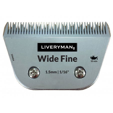 Peine de corte fino Liveryman Scherkämme 1,5 mm