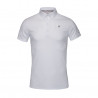 Camisa de concurso Kingsland Classic de manga corta para hombre - Blanco