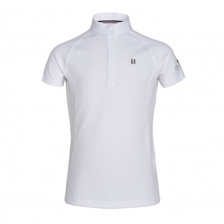 Camisa de concurso Kingsland Classic de manga corta Junior Niñas