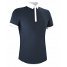 Wettkampf-Poloshirt Flags & Cup Herren Wako Kurzarm - Marino