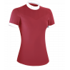 Wettkampfpolo Flags & Cup Isla Kurzarm - Rubí