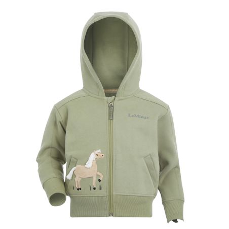 Sudadera con capucha LeMieux Zip Through Mini Charlie