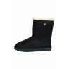 Botas HKM forradas impermeables Davos Gossiga - Negro terciopelo