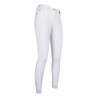 Pantalón Lauria Garrelli Basic con rodilleras de silicona - Blanco