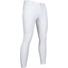 Pantalón de hombre HKM Sportive con asiento completo de silicona - Blanco