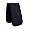 Pad de cincha HKM Gymnastic - Negro / oro rosa