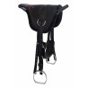 Silla de montar HKM Funny Horses - Negro