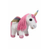 Peluche Unicornio HKM Cuddle Pony - Blanco