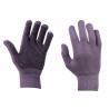 Guantes de equitación Dublin Magic Pimple Grip - Púrpura