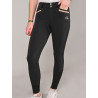 Pantalón de equitación junior para niña Luna Jump'In - Negro
