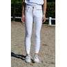 Pantalón de equitación Junior para niña Marie Jump'In - Blanco