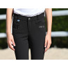 Pantalón de equitación junior unisex Sacha Jump'In - Negro