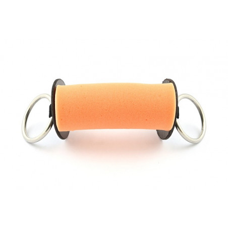 Muserola de 2 anillas de 70 mm Jump'In de espuma