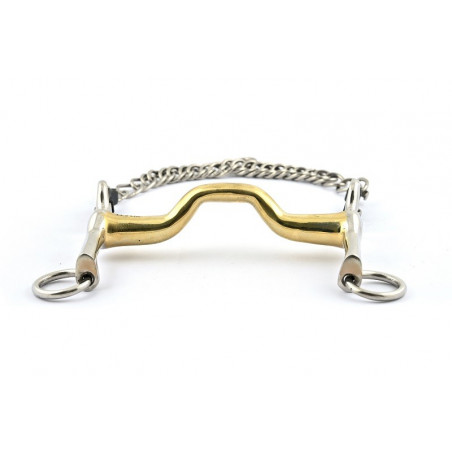 Muserola de brida Jump'In con ramas pequeñas y paso para la lengua