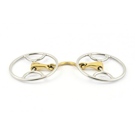 Mors Jump'In Swivel doble rotura con paso para la lengua