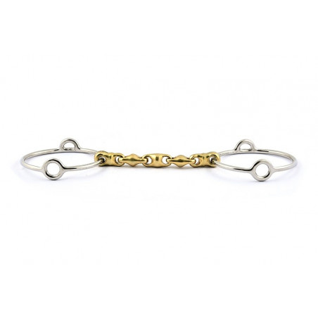 Muserola elevadora Jump'In grandes anillas con bolas