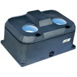 Bebedero antihielo Polytherme La Gee 2B 75L con 2 cazoletas