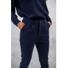 Chino Jersey Harcour Pavia - Marino