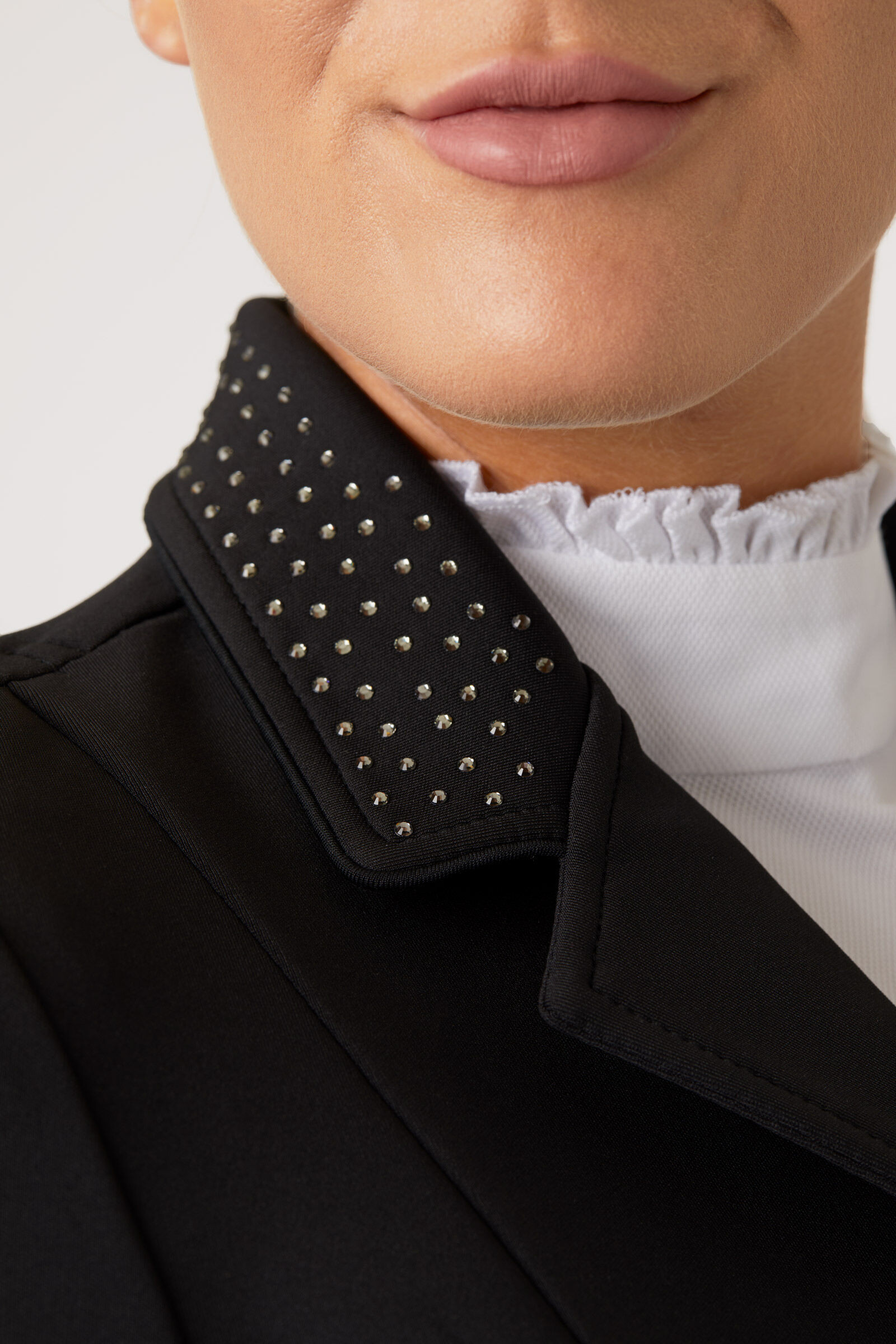 Chaqueta de concurso para mujer Horze Carla Negro Chaqueta de concurso para mujer Horze Carla Negro