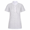 Polo con cuello Imperial Riding Roxy AOP - Blanco