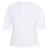 Camiseta de competición de malla flexible voladora Euro-Star - Blanco