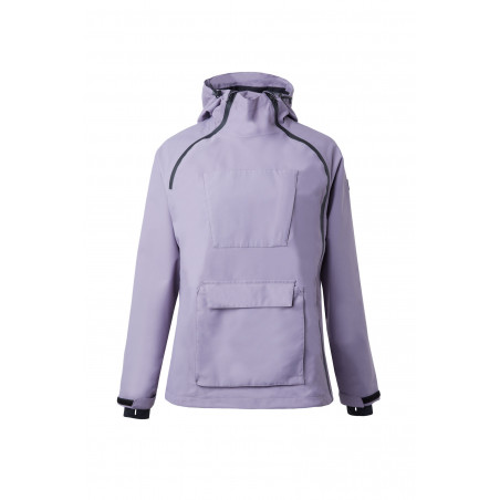 Chaqueta de equitación impermeable Horze Ayla con cremalleras para mujer