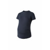 Camiseta de maternidad funcional Horze Lily - Azul marino oscuro
