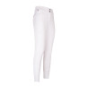 Pantalón de montar HV Polo Fabre KneeGrip - Blanco