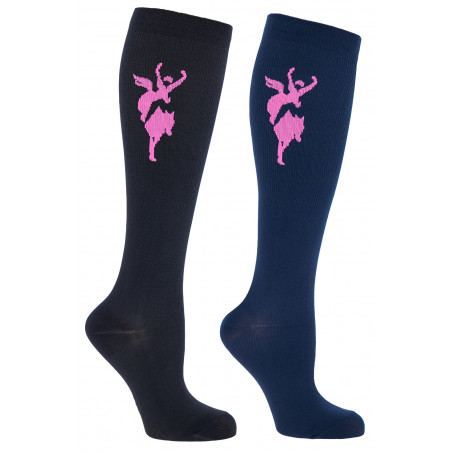 Calcetín de compresión para equitación Janne Covalliero