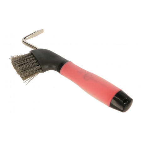 Limpia cascos con mango de gel y cepillo Covalliero