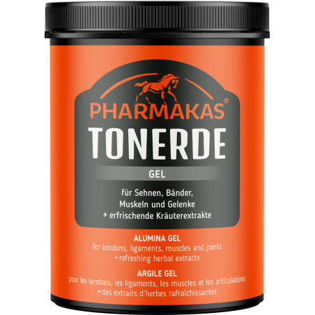 Gel de acetato de aluminio con árnica para caballos Pharmakas