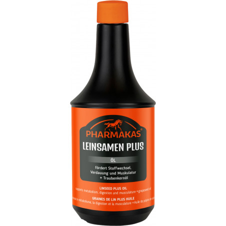 Semillas de lino para caballos Plus Pharmakas
