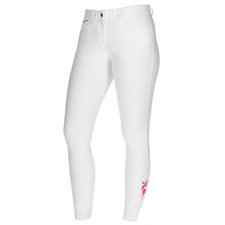 Pantalón Janne x PinkRibbon asiento completo grip mujer Covalliero